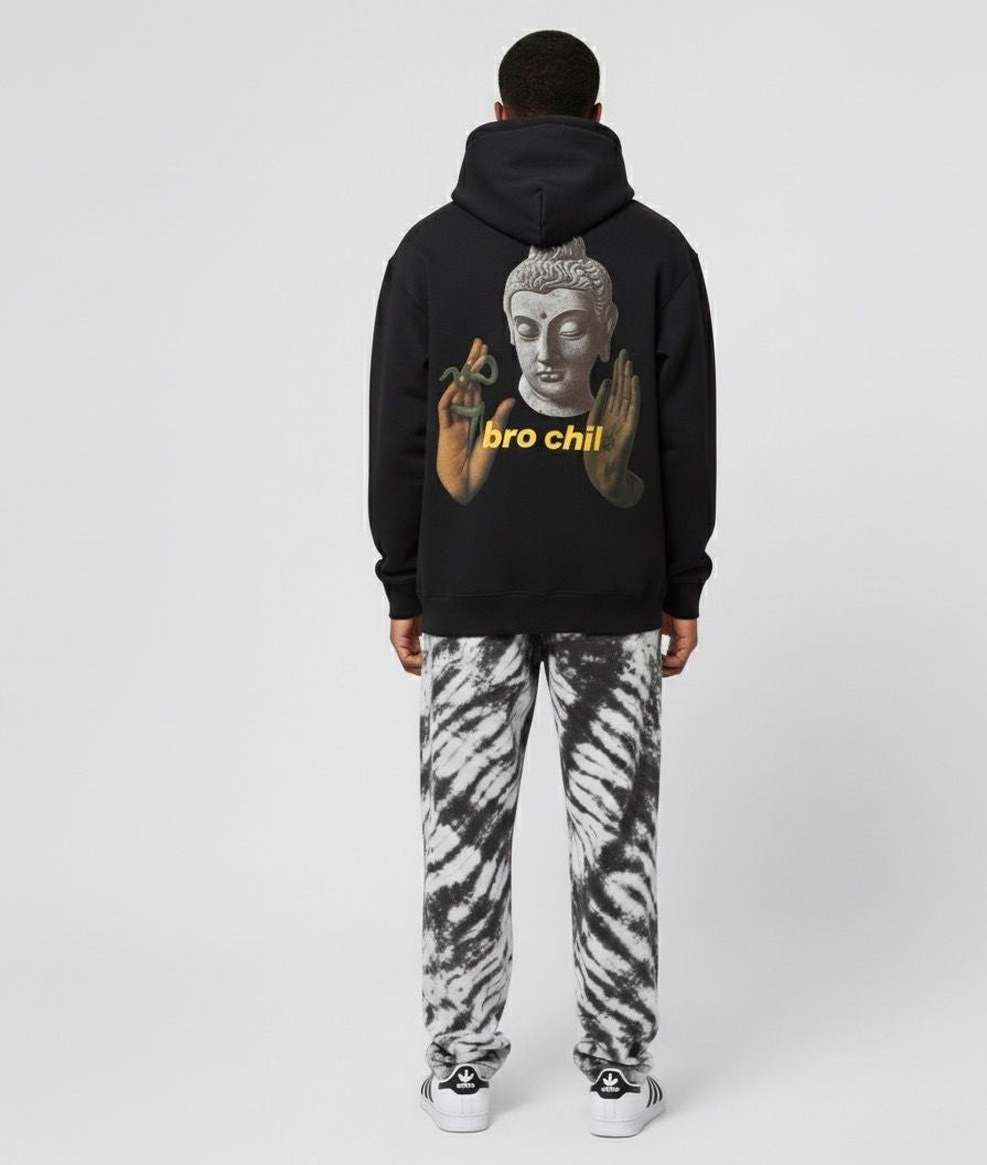 CHILL BRO Over-sized Hoodie