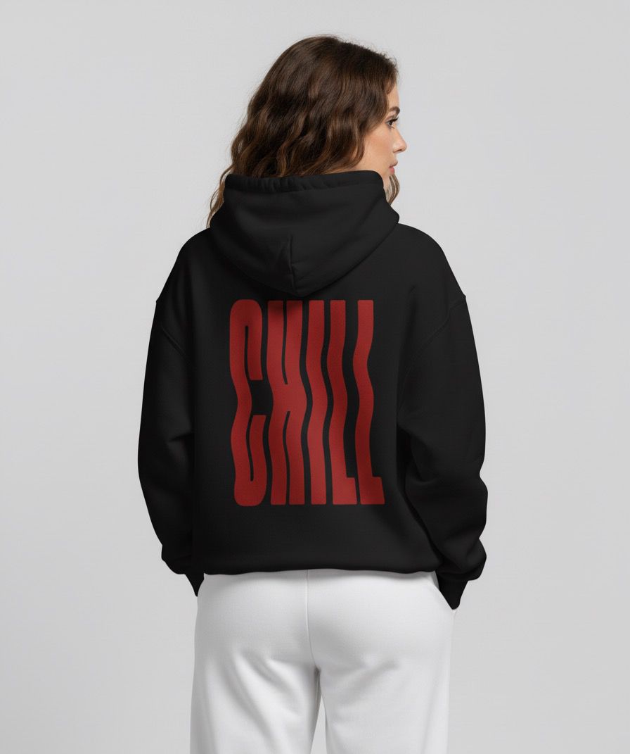 Chill till Chili over-Sized Hoodie