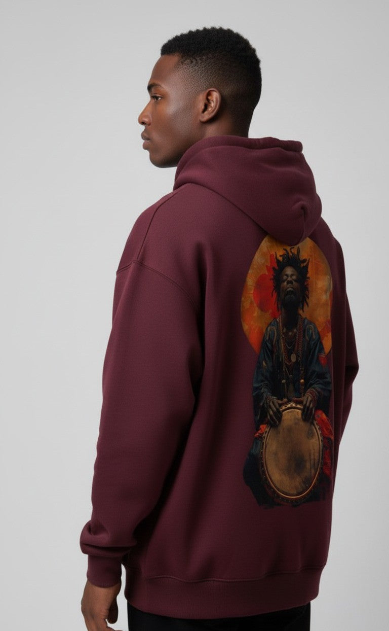 Afro beats Over-sized Hoodie