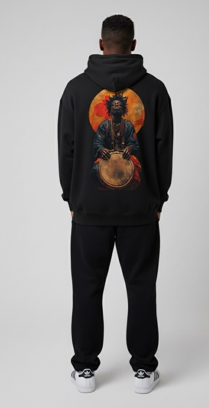 Afro beats Over-sized Hoodie