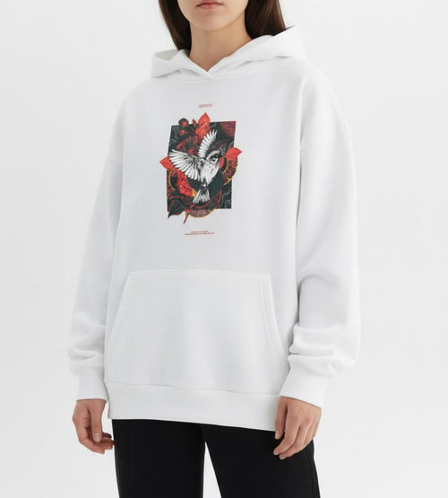 Bird over-Sized Hoodie