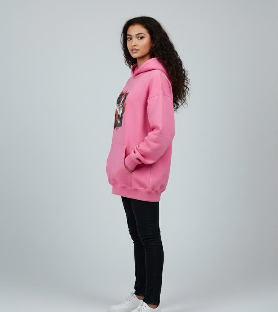 Bird over-Sized Hoodie