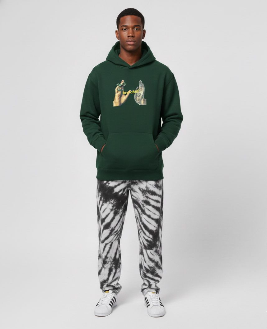 CHILL BRO Over-sized Hoodie