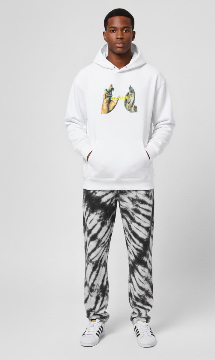 CHILL BRO Over-sized Hoodie