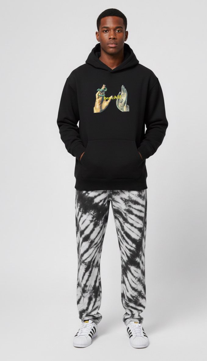 CHILL BRO Over-sized Hoodie