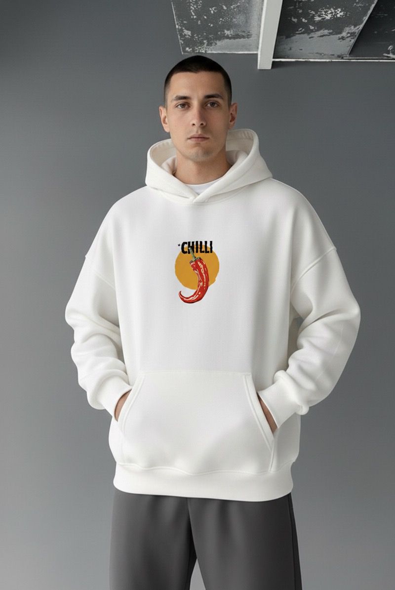 Chill till Chili over-Sized Hoodie