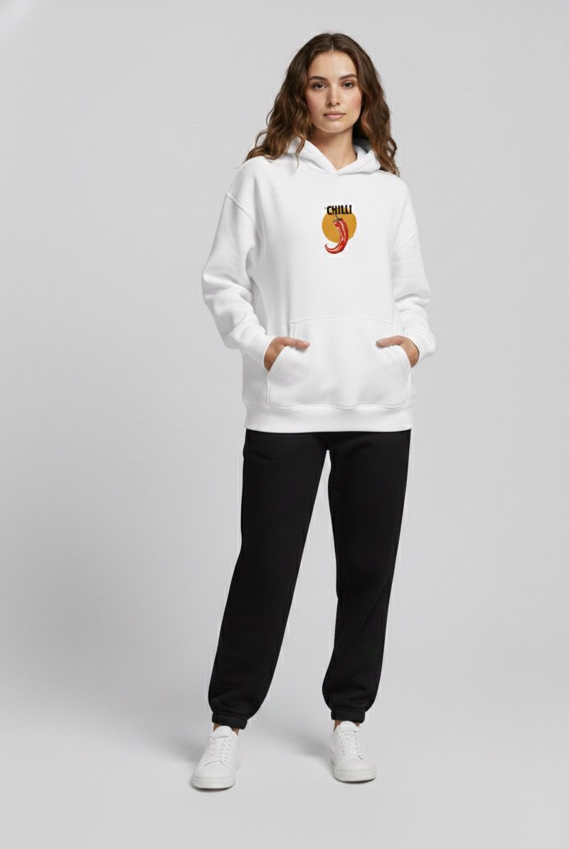 Chill till Chili over-Sized Hoodie