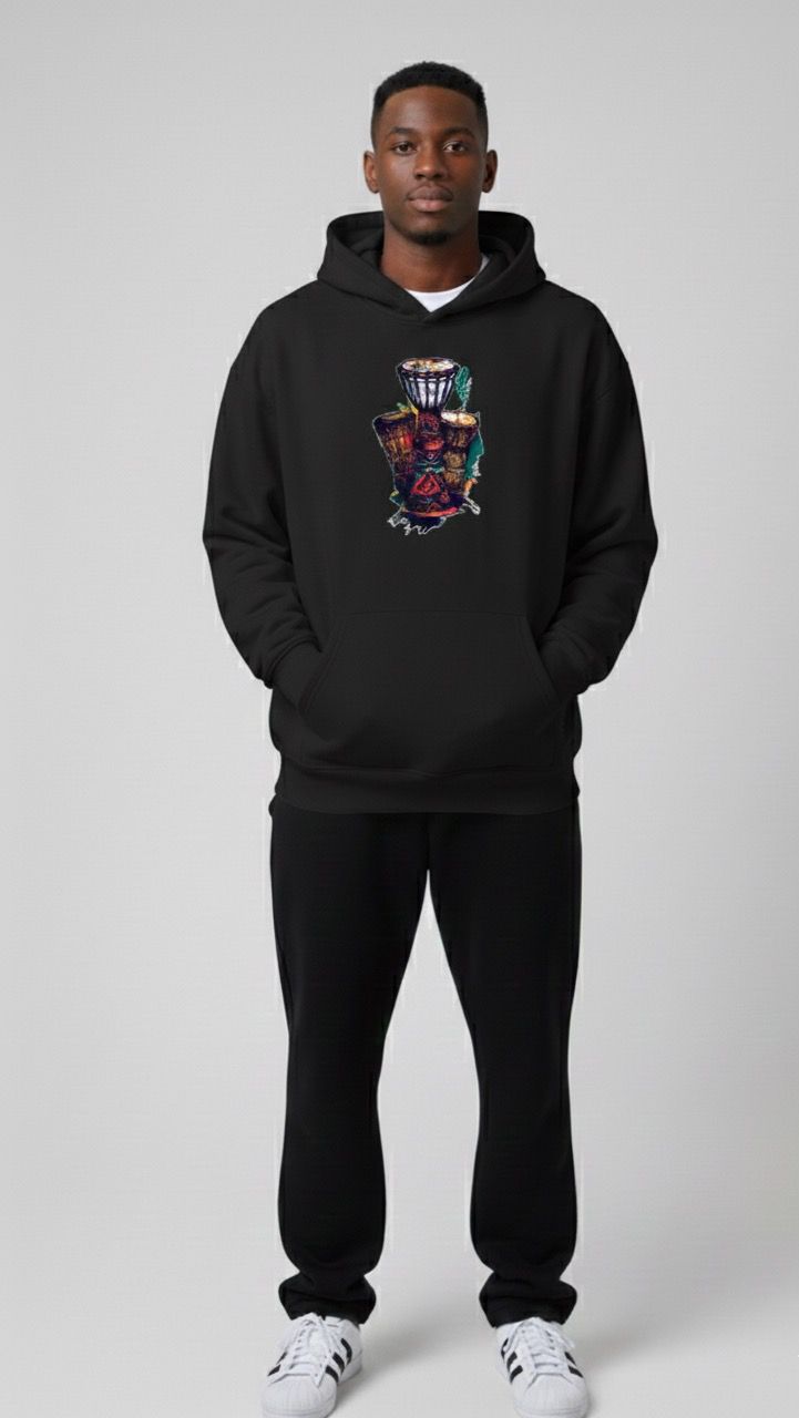 Afro beats Over-sized Hoodie