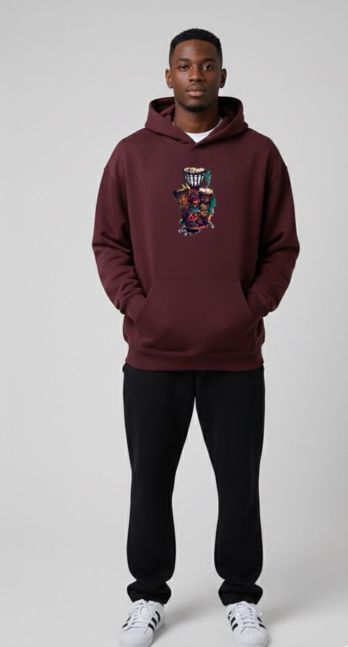 Afro beats Over-sized Hoodie