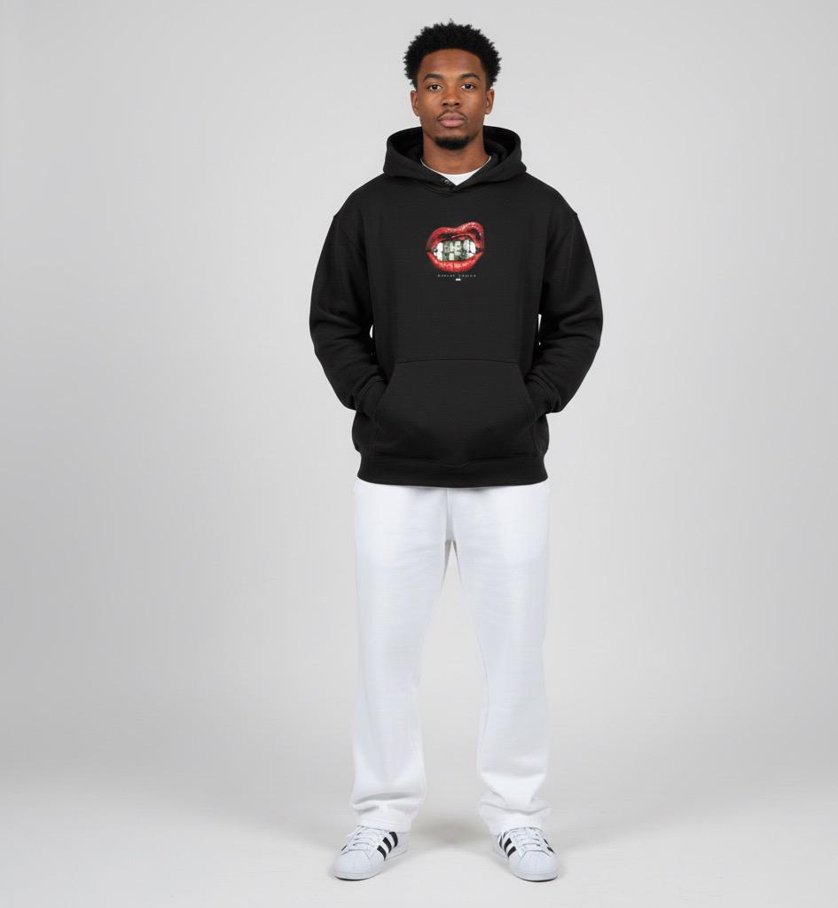 Money Talks over-Sized Hoodie